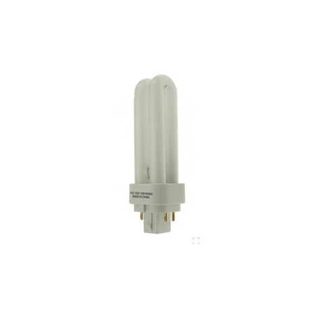 Compact Fluorescent Bulb Cfl Double Twin-4 Pin Base, Replacement For Donsbulbs Cf10Dd/E/827, 2PK